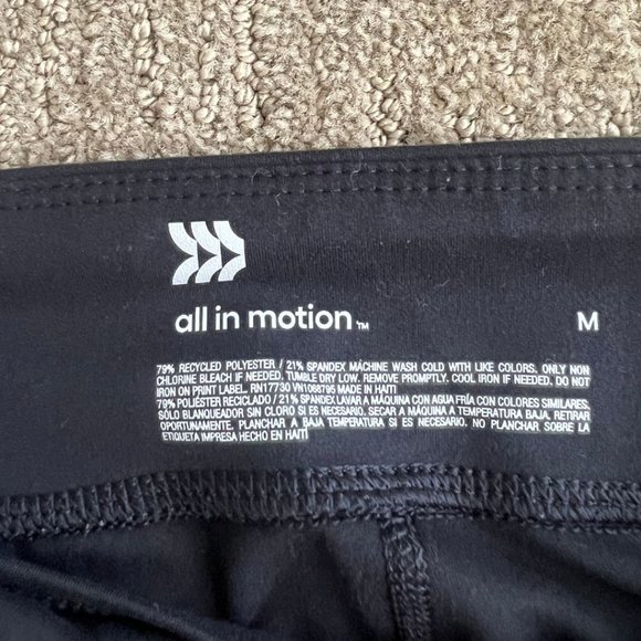 All in Motion Black Athletic Shorts - Picture 3 of 3